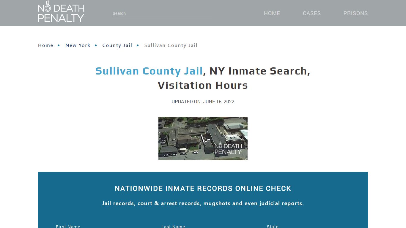 Sullivan County Jail, NY Inmate Search, Visitation Hours